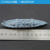 3d Printed Kit 1/1100/1250/2000 Pre-dreadnought Battleship